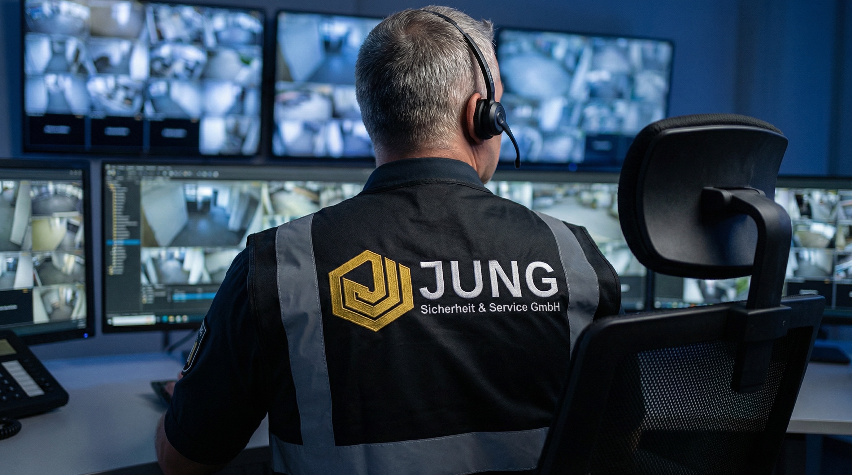 Sicherheitstechnik mit moderner Videoüberwachung